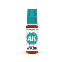 AK Interactive Acrylic Wash: Standard Rust Wash 18ml
