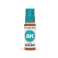 AK Interactive Acrylic Wash: Light Rust Wash 18ml