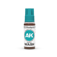 AK Interactive Acrylic Wash: Woodgrain Wash 18ml