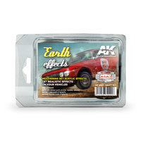 AK Interactive Weathering: Earth Effects (Rally) Enamel Paint Set
