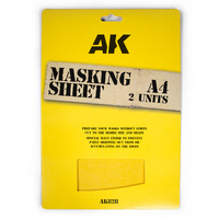 AK Interactive Masking Sheet A4 - 2 units