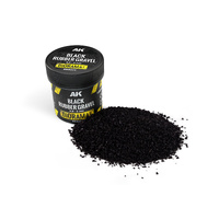 AK Interactive Dioramas: Black Rubber Gravel 0.8-2mm