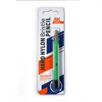 AK Interactive Nylon Hard Bristle Pencil