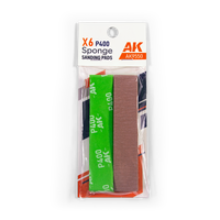 AK Interactive Sponge P400 Grit Sanding Pad