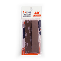 AK Interactive Sponge P3000 Grit Sanding Pad