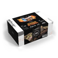 AK Interactive Weathering Dry Pigments Set