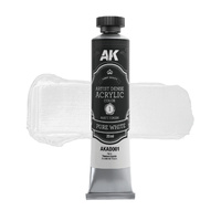 AK Interactive Artist Dense Acrylic Pure White 20ml