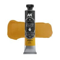 AK Interactive Artist Dense Acrylic Yellow Ochre 20ml