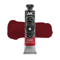 AK Interactive Artistic Dense Acrylic - Burgundy Wine Red