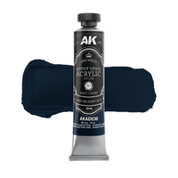 AK Interactive Artistic Dense Acrylic - Dark Prussian Blue