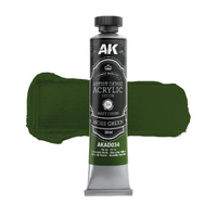 AK Interactive Artistic Dense Acrylic - Moss Green