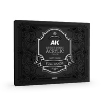 AK Interactive Artistic Dense Acrylic - Deluxe Edition Box Expansion 18 New Colors