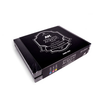 AK Interactive Artistic Dense Acrylic - 2 Deluxe Edition Boxes Full Range 36 Colors