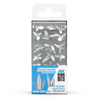 AK Interactive Basing Bits: Sharp Crystals