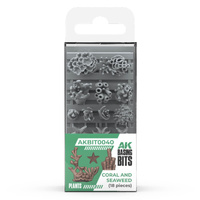 AK Interactive Basing Bits: Coral And Seaweed