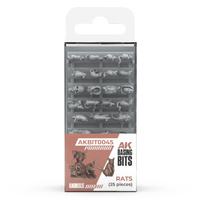 AK Interactive Basing Bits: Rats (25)