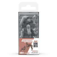 AK Interactive Basing Bits: Dogs (9)