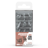 AK Interactive Basing Bits: Cats (12)