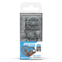 AK Interactive Basing Bits: Far West 24 Pieces