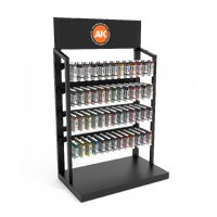 AK Interactive Display: ABT 502 Oils Table Display