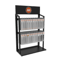 AK Interactive Display: Synthetic Brushes Table Display