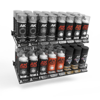 AK Interactive Display Module: Sprays Wargame Module