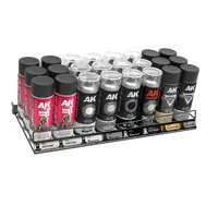 AK Interactive Display Module: Wargame Basic Sprays