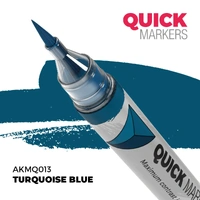 AK Interactive Quick Marker: Turquoise Blue