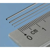 Albion Nickel Silver Micro Tube 0.6 x 305mm 0.1mm Wall (2) [NST06]