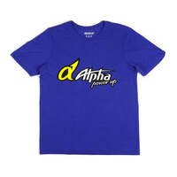 Alpha Plus T-shirt M-Size(Blue)