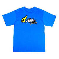 Alpha Plus T-shirt 2XL-Size(Turquoise)