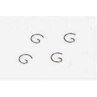 Alpha E38-BU02101 Piston Pin Clips (4pcs)-0.4mm