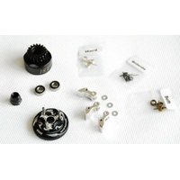 Alpha E64-BUB2118 Clutch Bell COMBO SET(18T, bearings, flywheel, clutch shoes, springs, nut)