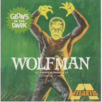 Atlantis 1/8 Lon Chaney Jr. The Wolfman Glow Limited Edition Plastic Model Kit