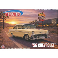 Atlantis 1/25 U.S. Route 66 - 1956 Chevrolet 265 c.u. Plastic Model Kit