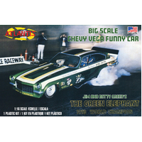 Atlantis 1/16 Green Elephant Vega Funny Car Plastic Model Kit