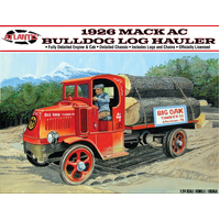 Atlantis 1/24 1926 Mack Bulldog Log Hauler Plastic Model Kit
