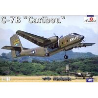 Amodel 1/144 C-7B Caribou (military version) Plastic Model Kit [1412]