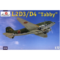 Amodel 1/72 L2D3/D4 Tabby Plastic Model Kit [72175]
