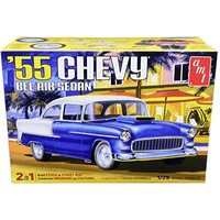 AMT 1/25 1955 Chevy Bel Air Sedan Plastic Model Kit