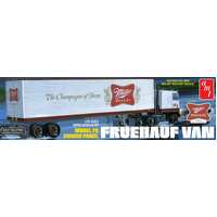 AMT 1/25 Fruehauf 40' Semi Trailer (Miller Beer) Plastic Model Kit