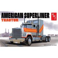 AMT 1/24 American Superliner Semi Tractor Plastic Model Kit
