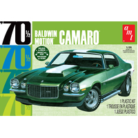 AMT 1/25 Baldwin Motion 1970 Chevy Camaro - Dark Green Plastic Model Kit