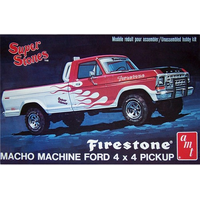 AMT 1/25 1978 Ford Pickup " Firestone Super Stones" Plastic Model Kit