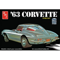 AMT 1/25 1963 Chevy Corvette Plastic Model Kit