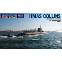 Showcase Models 1/350 HMAS Collins Plastic Model Kit *Aus Decals*