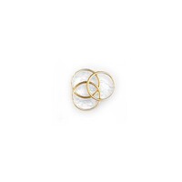 Artesania Brass Rings 10.0mm (30) Wooden Ship Accessory [8624]