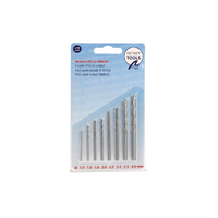 Artesania Set of 8 HSS-E Cobalt Steel Drill Bits (Diam. 1-1.5-1.8-2.0-2.5-3.0-4.0) [27217]