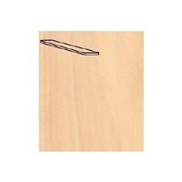 Artesania Basswood 2 x 4 x 1000mm Wood Strip [91024]