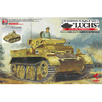 Asuka 1/35 German Pz.Kpfw.II Ausf.L "LUCHS" (4.Pz Division) Plastic Model Kit